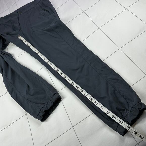 Athleta Pants Womens 4 Gray Trekkie Jogger Athletic Hiking Casual Nylon Travel - Picture 10 of 12